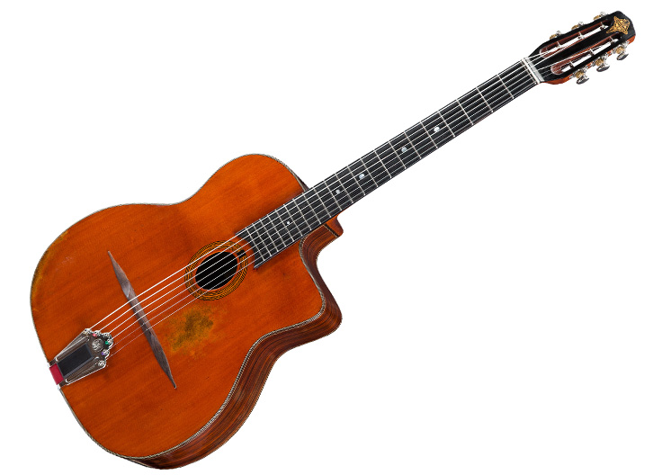 Eastman DM2/v Gypsy Jazz Guitar w/Case - Antique Varnish