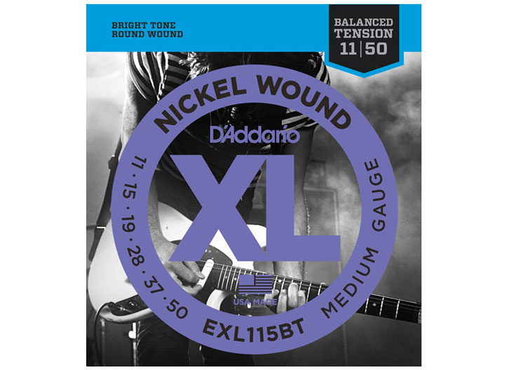 D'Addario EXL115BT Balanced Tension Nickel Guitar String Set - 11-50