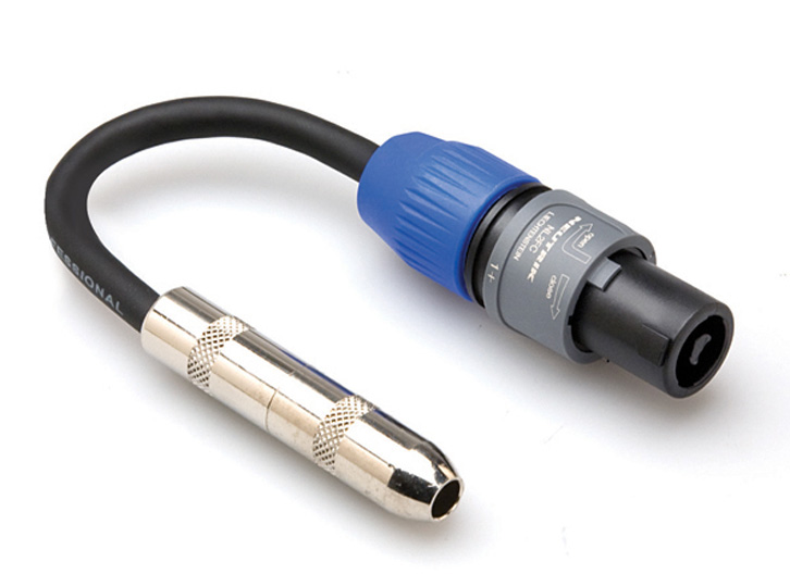Hosa GSK-116 1/4" TS-F - Speakon Speaker Cable Adaptor