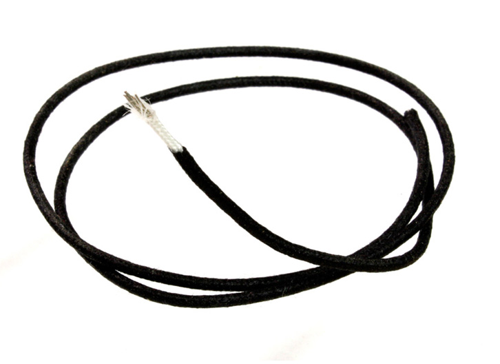 Allparts GW-0820-023 Vintage Style Black Cloth Wire - 25'