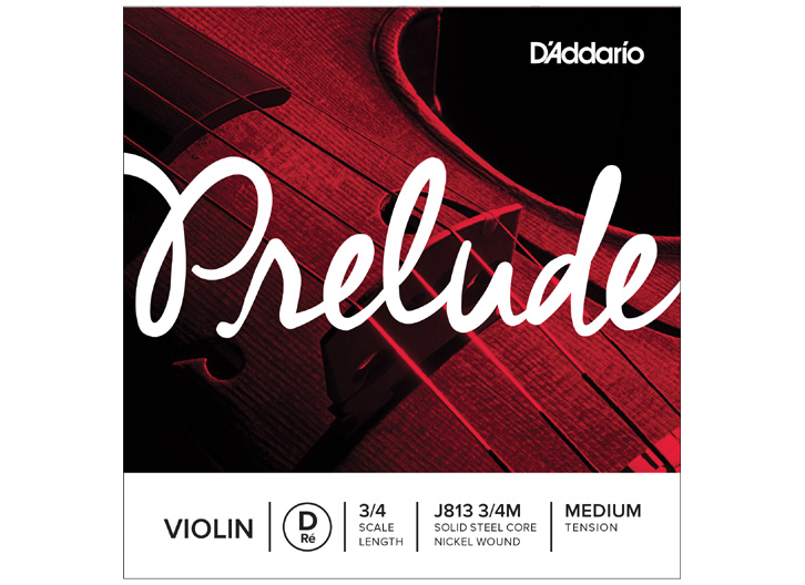 D'Addario Prelude 3/4 Violin D String