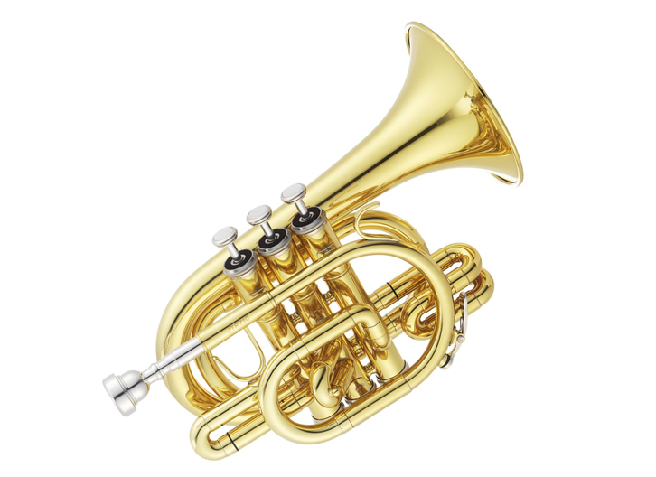 Jupiter JTR710 Bb Pocket Trumpet - Clear Lacquer