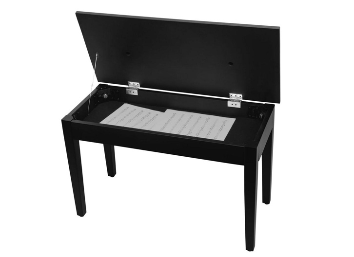 OnStage KB8904B Deluxe Piano Bench with Flip Top Storage