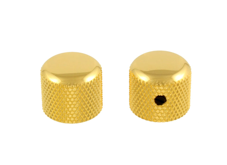 Allparts MK-3150-002 Dome Knobs (2) - Gold