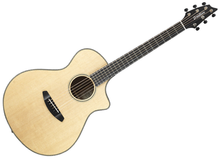 Breedlove Oregon Sitka Concert Cutaway Acoustic-Electric Guitar w/Case - Natural