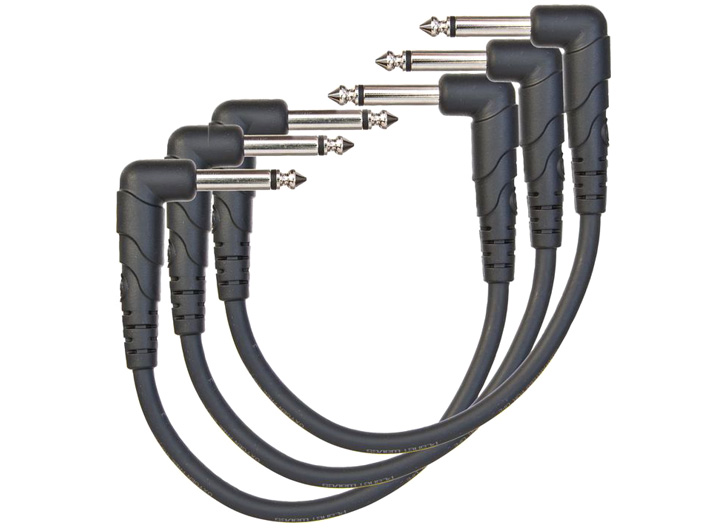 D'Addario PW-CGTP-305 Classic Series Instrument Cable 3-Pack - 6"