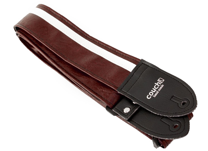 Couch Vintage Cadillac Racer X Guitar Strap - Dark Red