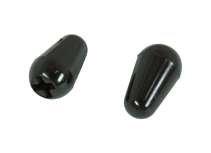 Allparts SK-0710-023 USA Switch Tips for Stratocaster - Black