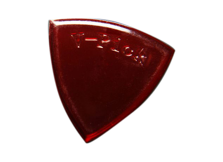 V-Pick Small 2.75mm Pointed Guitar Pick - Ruby Red