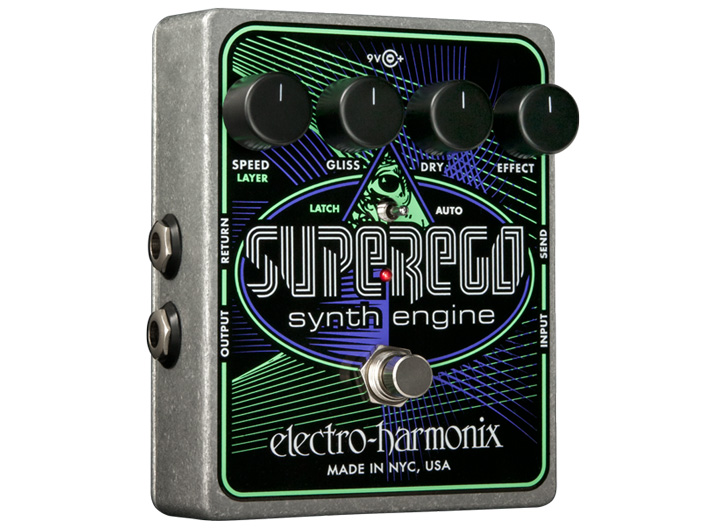 Electro Harmonix SuperEgo Synth Engine Sustain Pedal