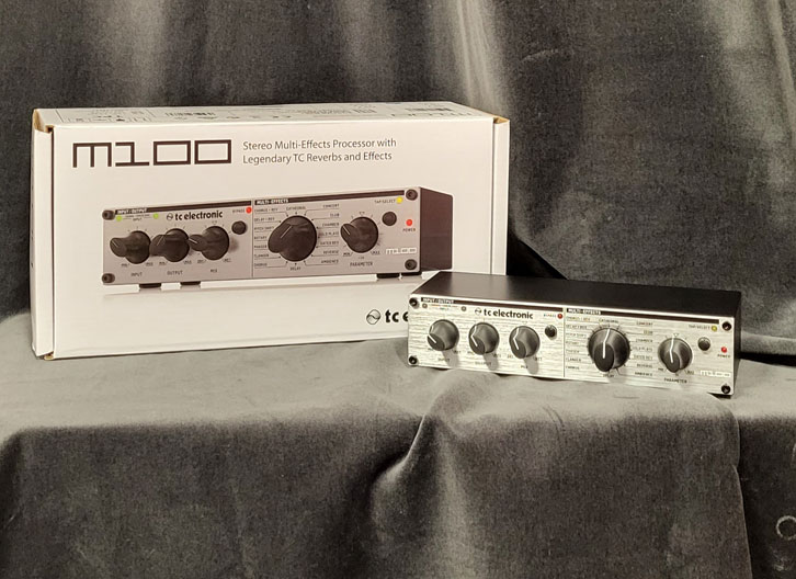 Used TC Electronics M100 Stereo Multi-Effect Processor with Legendary TC Reverbs and Effects