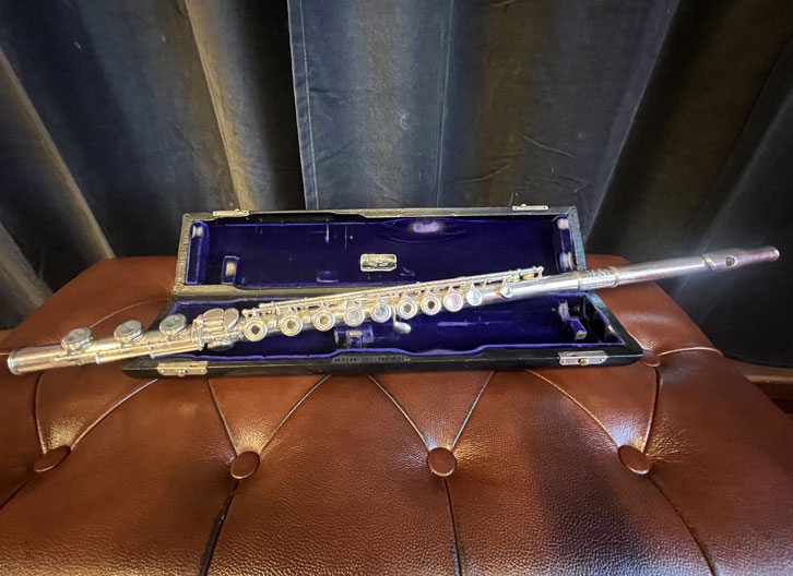 Used 1970's Handmade Koregelos GK Orfeo Flute