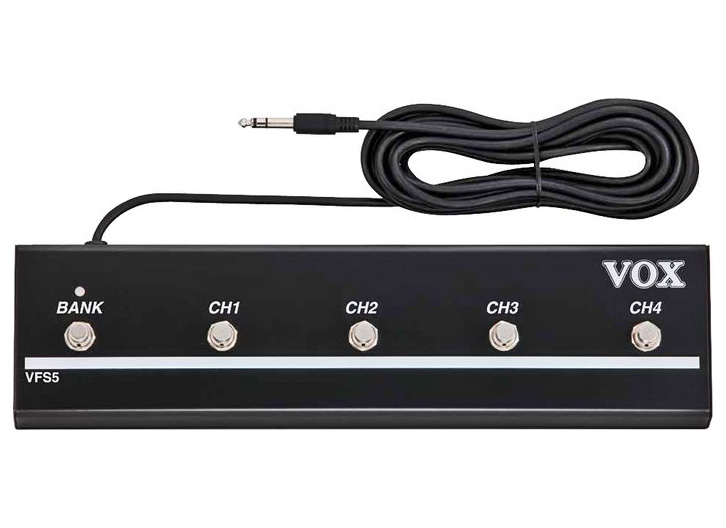 Vox 5 Button Footswitch for Valvetronix Amps