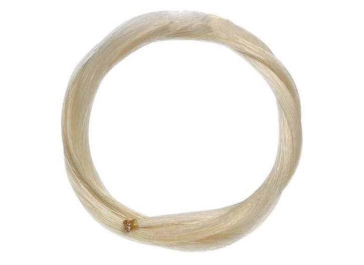 30" White Violin Synthetic Bow Hair